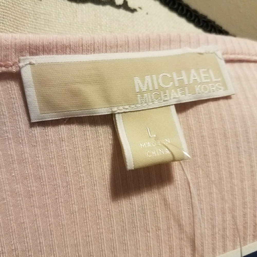 MICHAEL Michael Kors cold shoulder top NWT - Picture 6 of 6